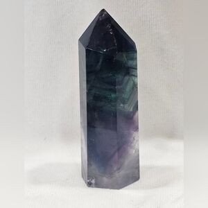 Rainbow Fluorite Crystal Tower